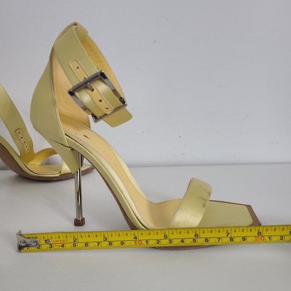 Alexander Mcqueen Yellow Strap Heels - Picture 7 of 11